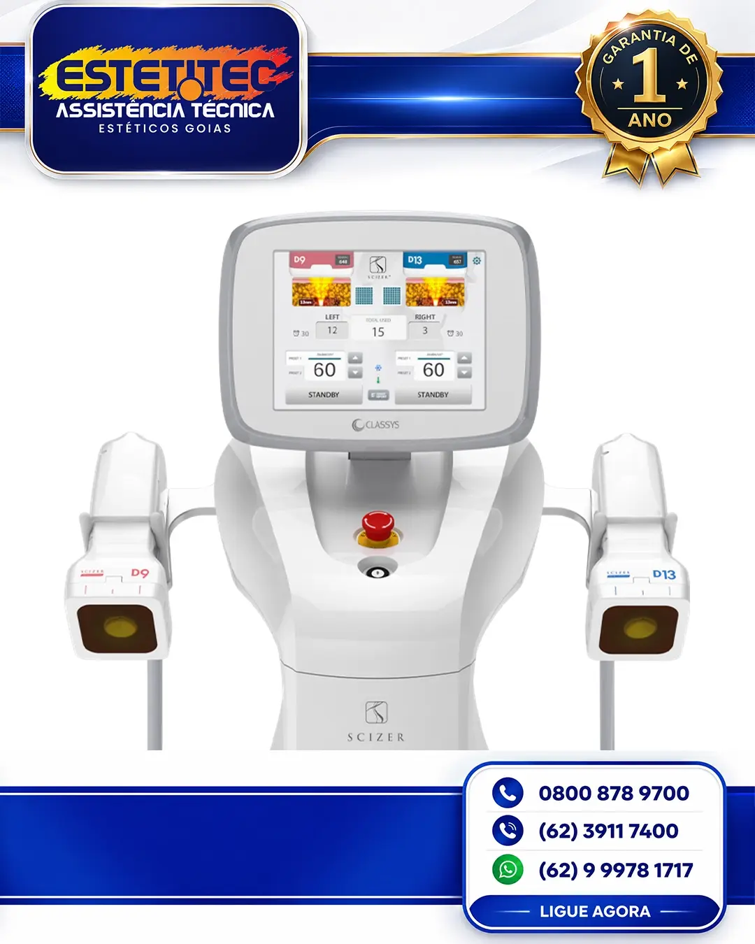 ASSISTÊNCIA TÉCNICA CLASSYS SCIZER GOIÁS
