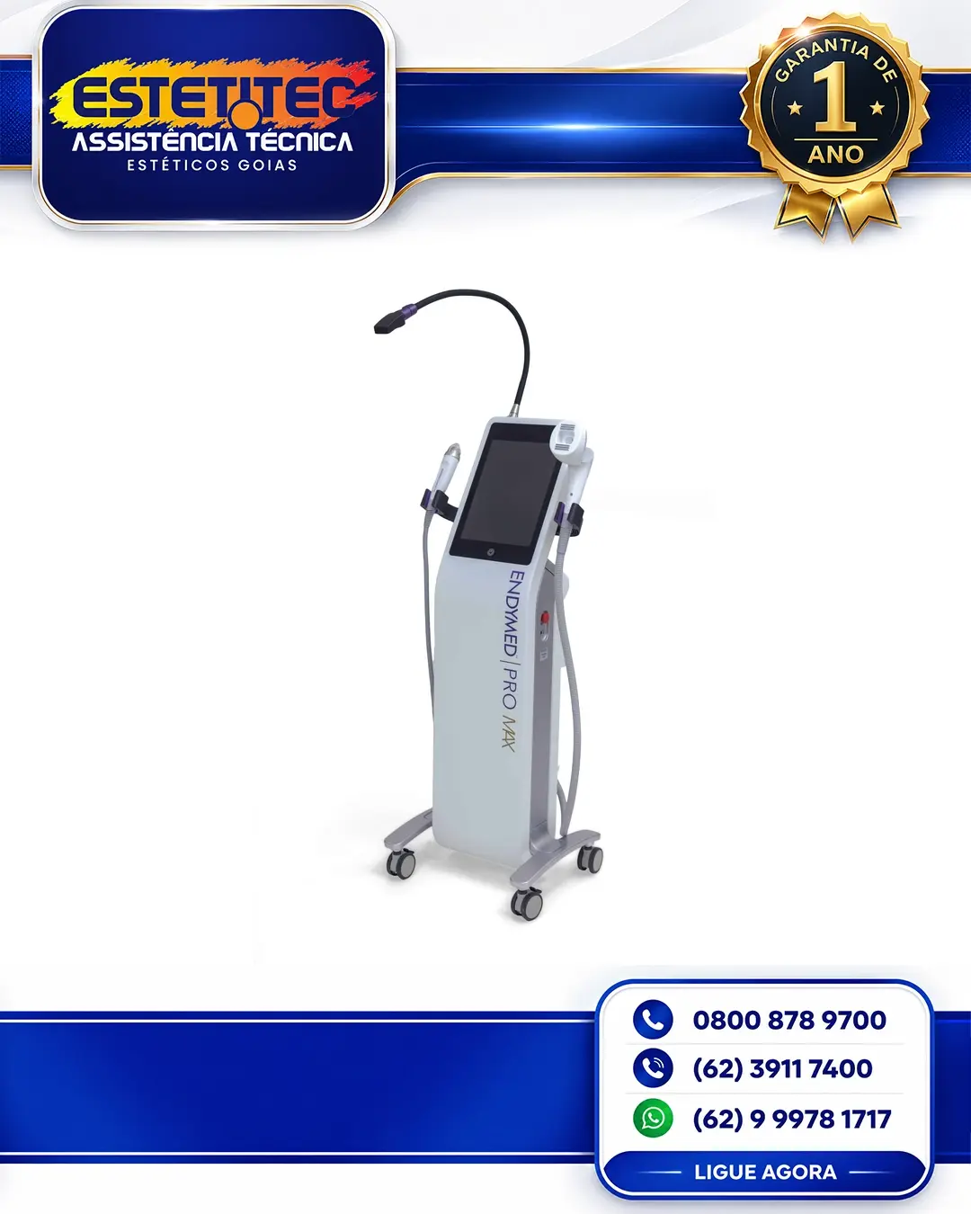 ASSISTÊNCIA TÉCNICA ENDYMED PRO MAX GOIÁS