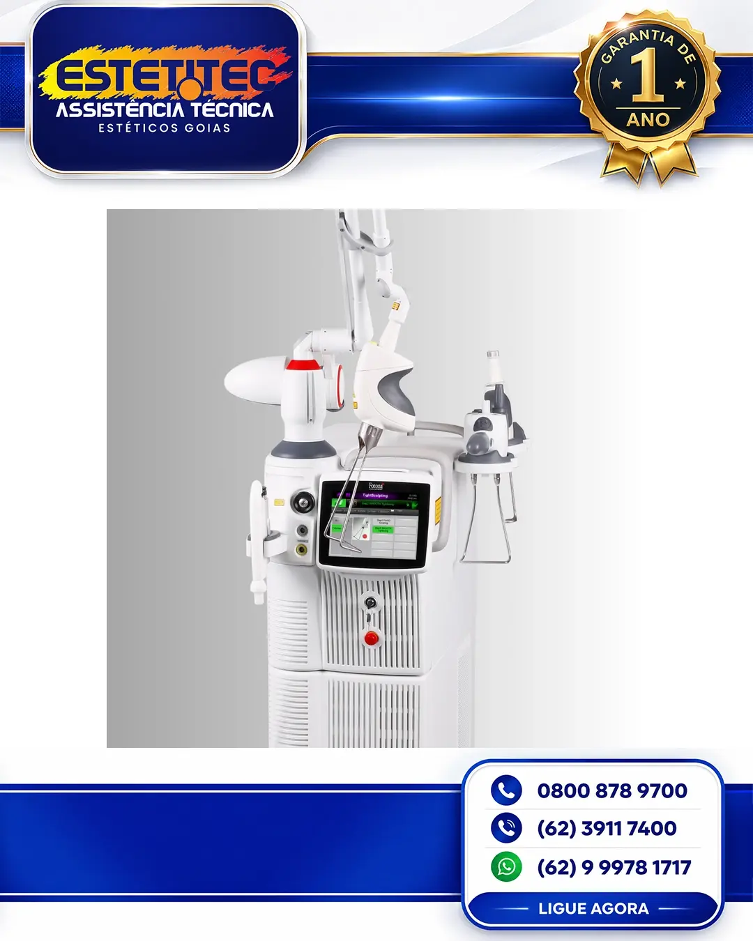 ASSISTÊNCIA TÉCNICA FOTONA SMOOTHEYE MATO GROSSO