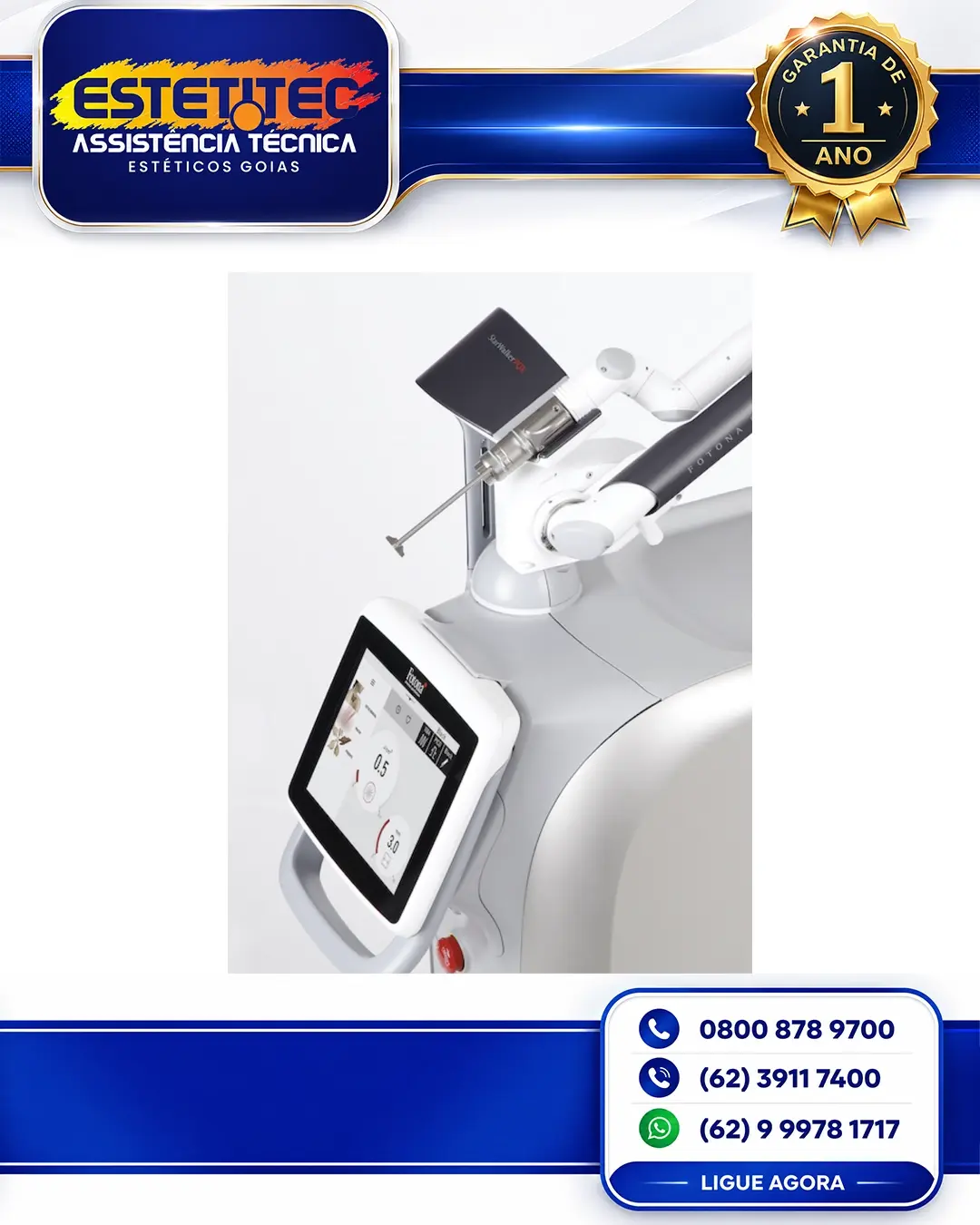 ASSISTÊNCIA TÉCNICA FOTONA STARWALKER BRASIL