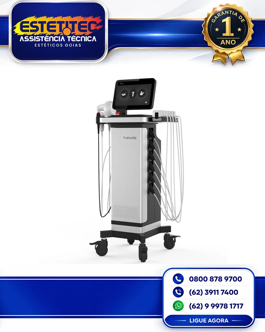 ASSISTÊNCIA TÉCNICA NEWANGIE 1064NM NO BRASIL