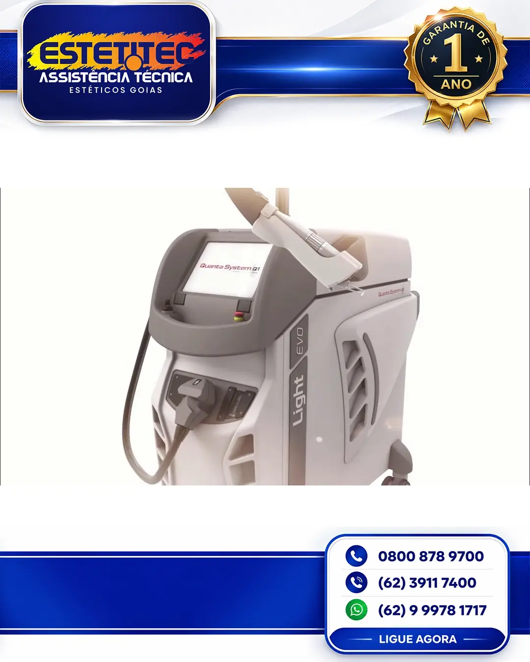 ASSISTÊNCIA TÉCNICA QUANTA SYSTEM 585 CUIABÁ