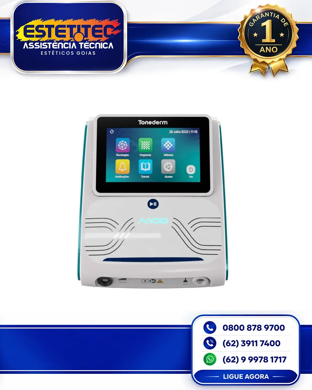 ASSISTÊNCIA TÉCNICA TONEDERM ESTACAO NIOO RIO DE JANEIRO