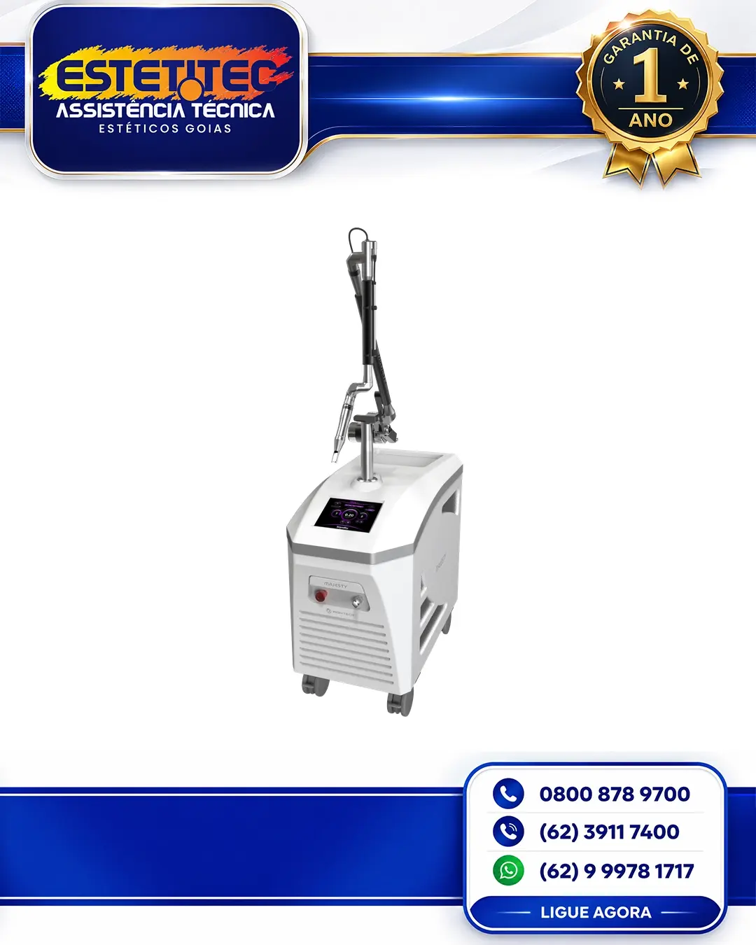 ASSISTÊNCIA TÉCNICA WONTECH PICOCARE MAJESTY GOIÁS