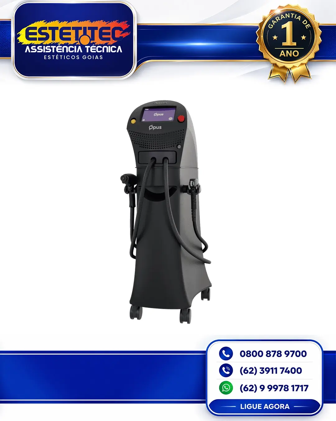 CONSERTO ALMA LASER OPUS PLASMA BRASÍLIA