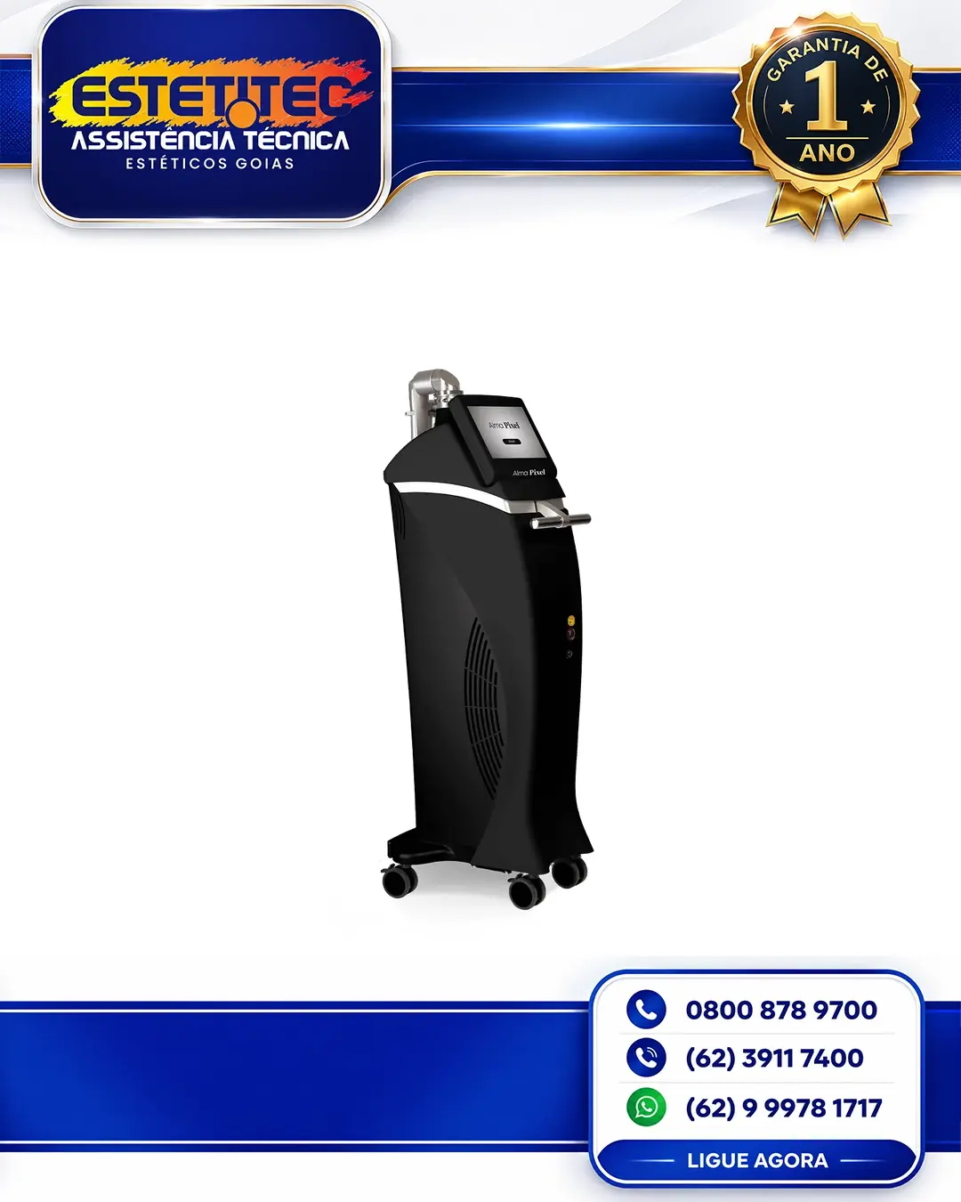 CONSERTO ALMA LASER PIXEL SÃO PAULO