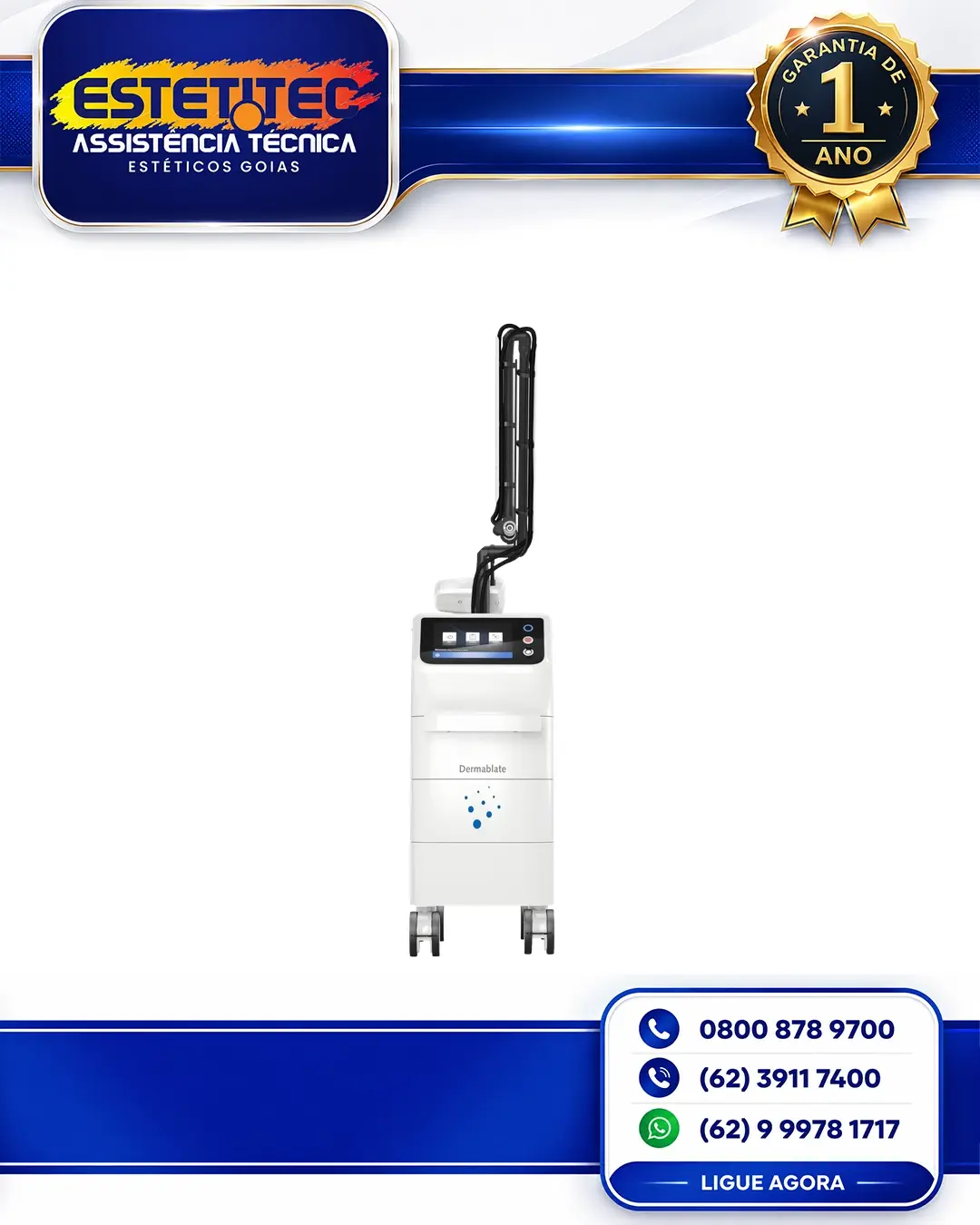 CONSERTO ASCLEPION MCL29 DERMABLATE BRASIL