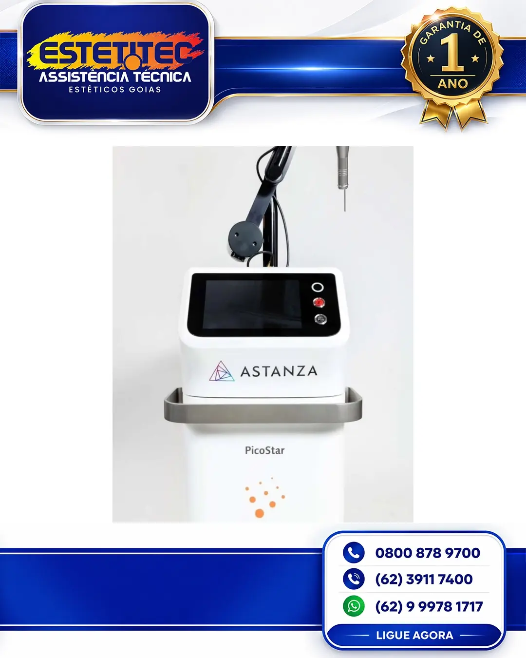 CONSERTO ASCLEPION PICOSTAR BRASIL