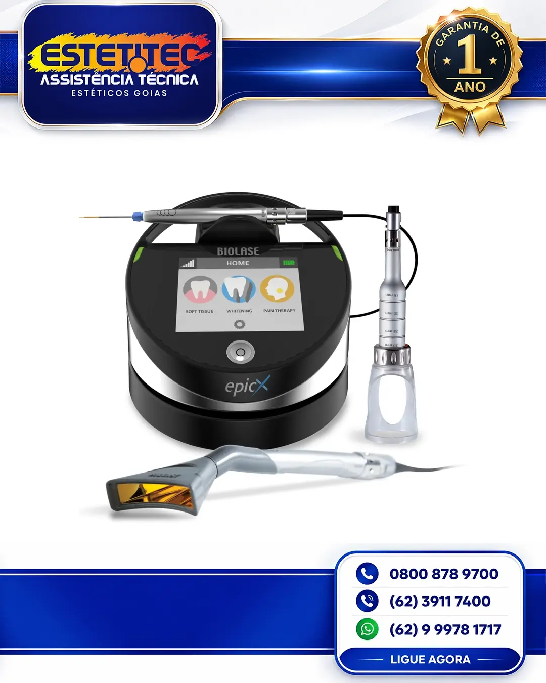 CONSERTO BIOLASE EPIC PRO PARANÁ