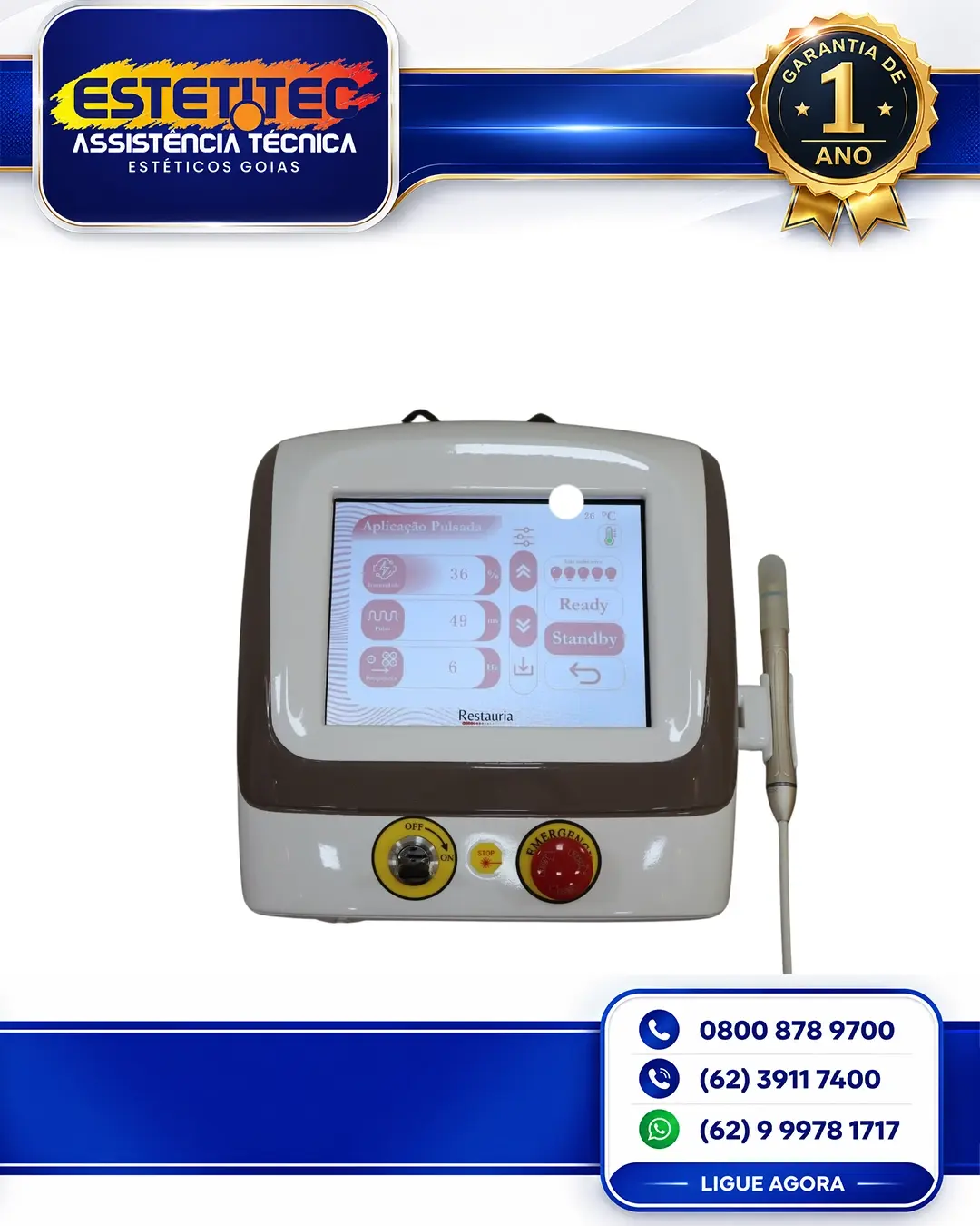 CONSERTO BIOSET LEDSHAPE TT BRASIL