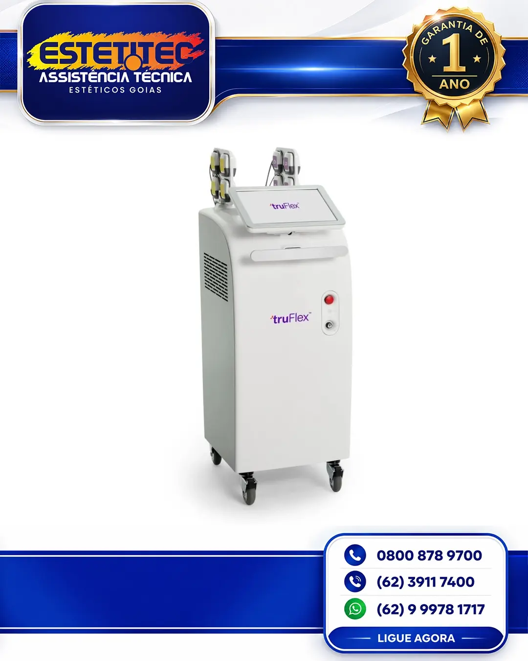 CONSERTO DE CUTERA TRUSCULPT FLEX BRASIL