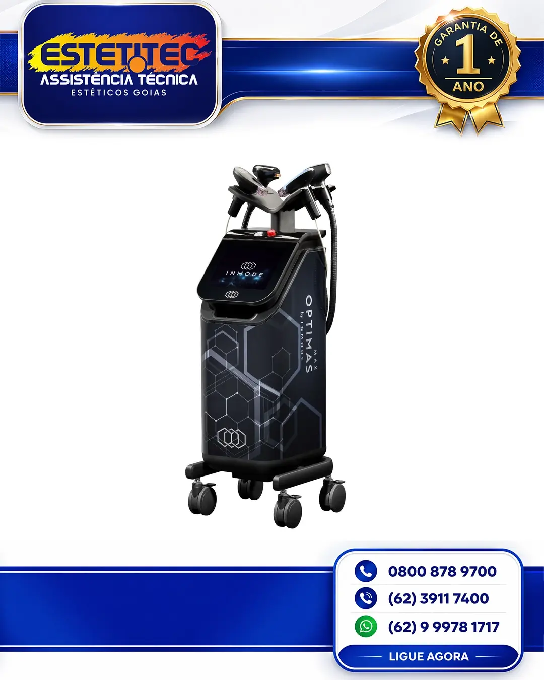 CONSERTO DE INMODE MORPHEUS8 BURST SANTA CATARINA