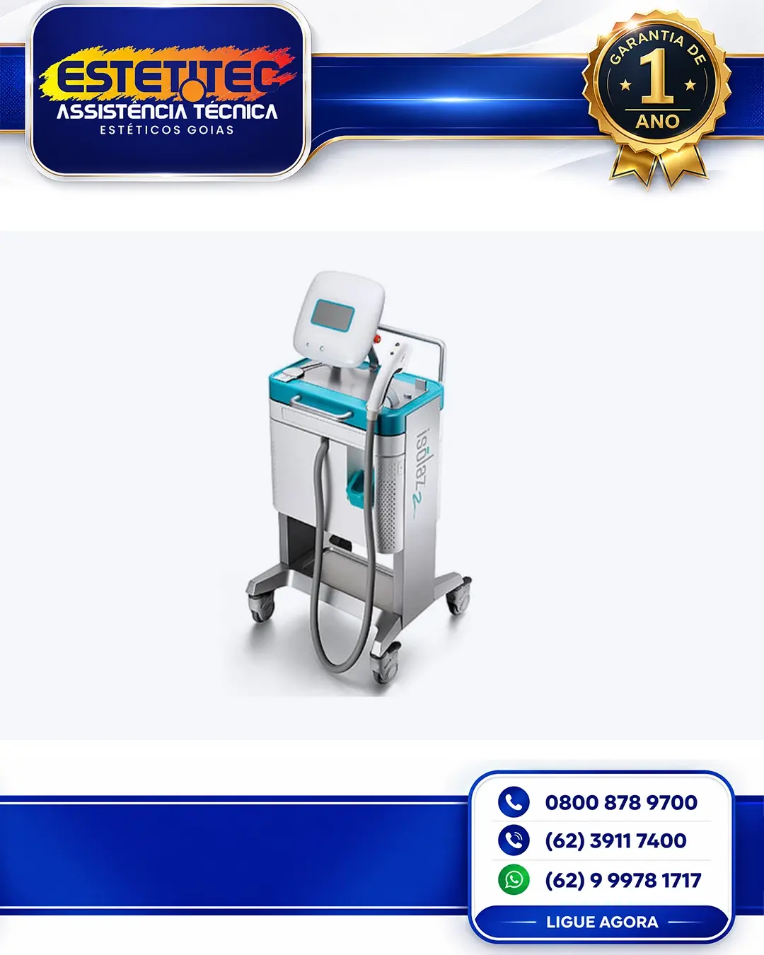 CONSERTO SOLTA MEDICAL VASER SMOOTH RIO DE JANEIRO
