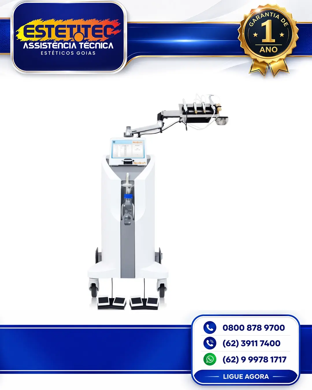 CONSERTO VENUS CONCEPT NEOGRAFT FLORIANÓPOLIS