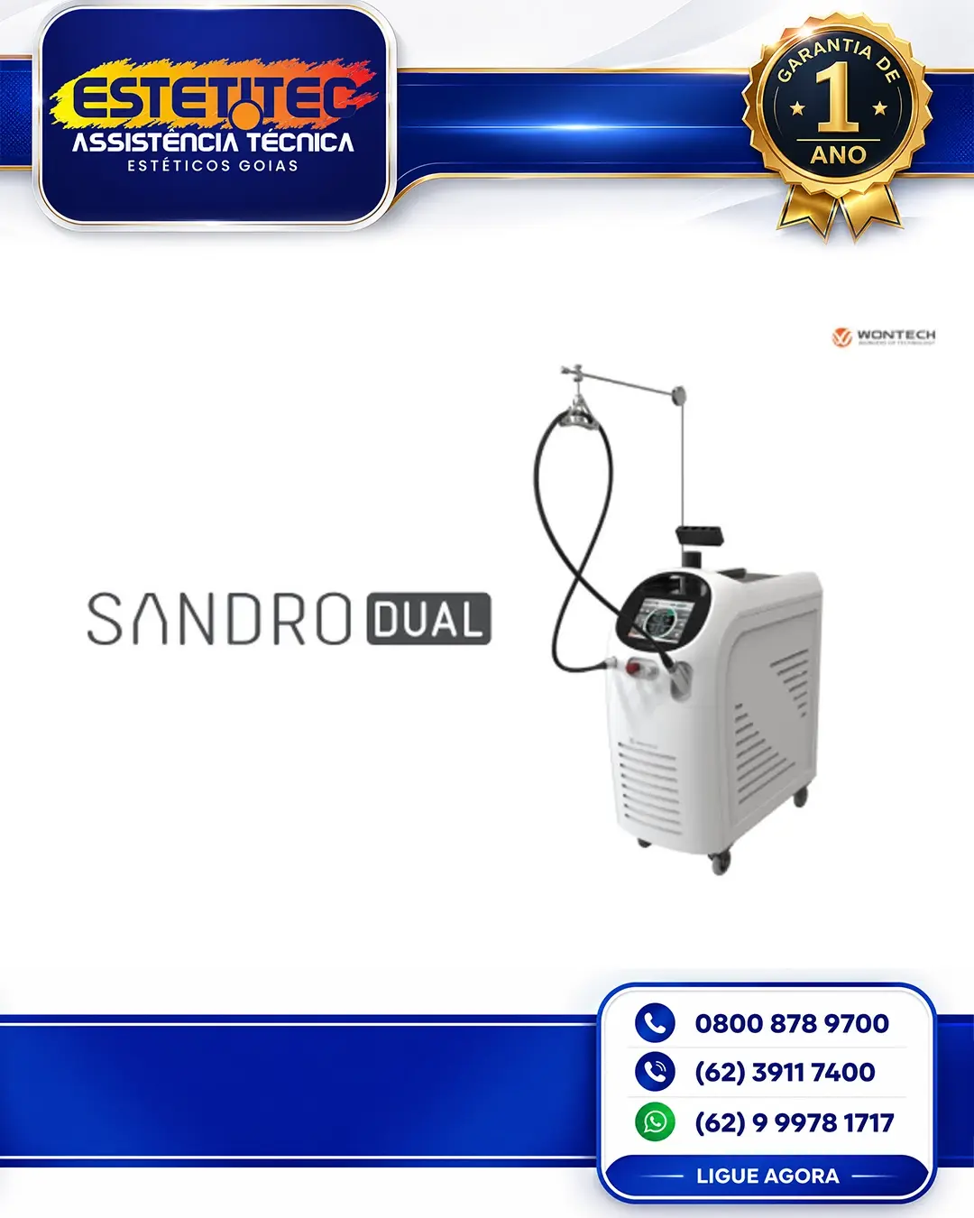 CONSERTO WONTECH SANDRO DUAL NO BRASIL