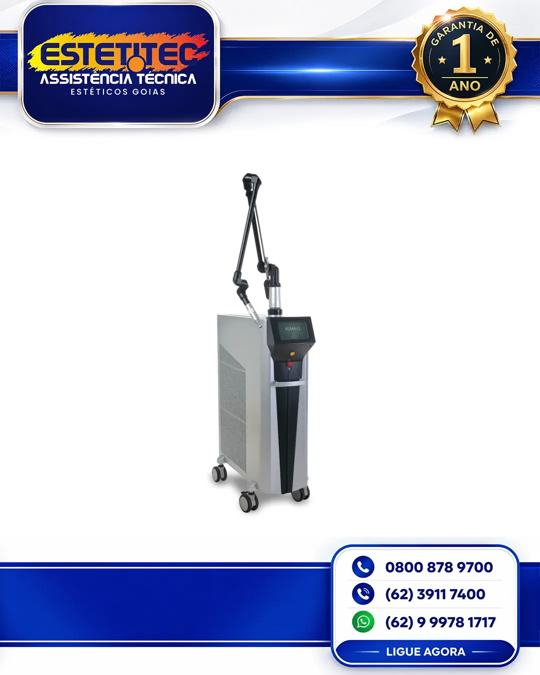 ESPECIALIZADA ALMA LASER Q SWITCH SANTA CATARINA