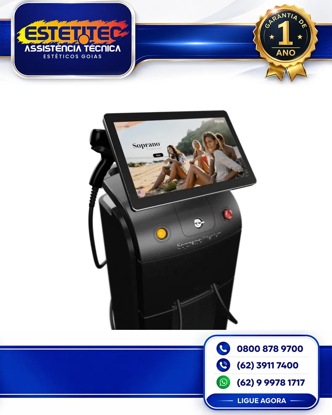 ESPECIALIZADA ALMA LASER SOPRANO FORTALEZA