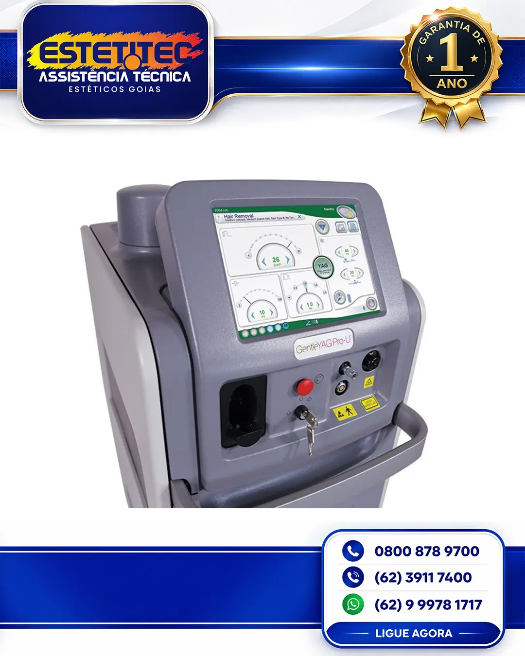 ESPECIALIZADA CANDELA GENTLEYAG PRO BRASIL