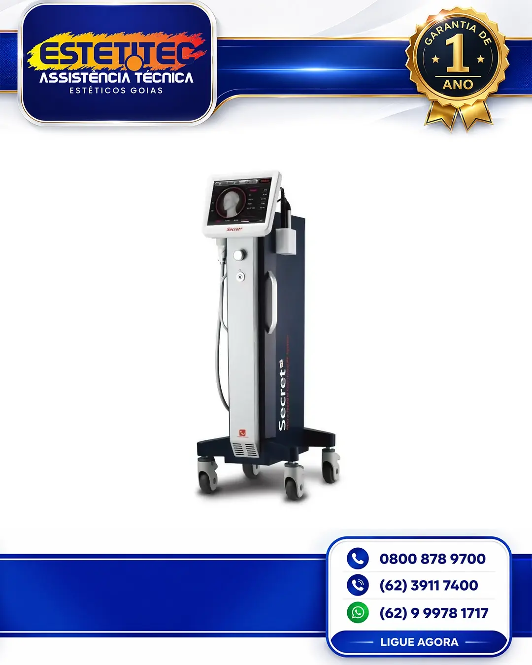 ESPECIALIZADA CUTERA SECRET RF NO BRASIL