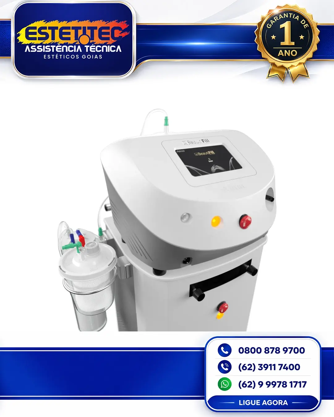 MANUTENÇÃO ALMA LASER BEAUTIFILL PORTO ALEGRE