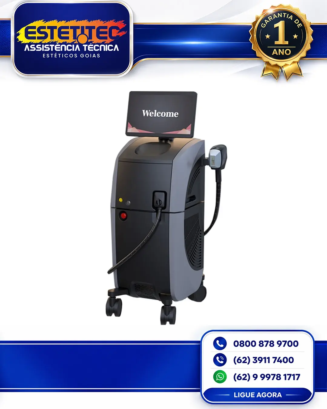 MANUTENÇÃO ALMA LASER HARMONY XXL DISTRITO FEDERAL