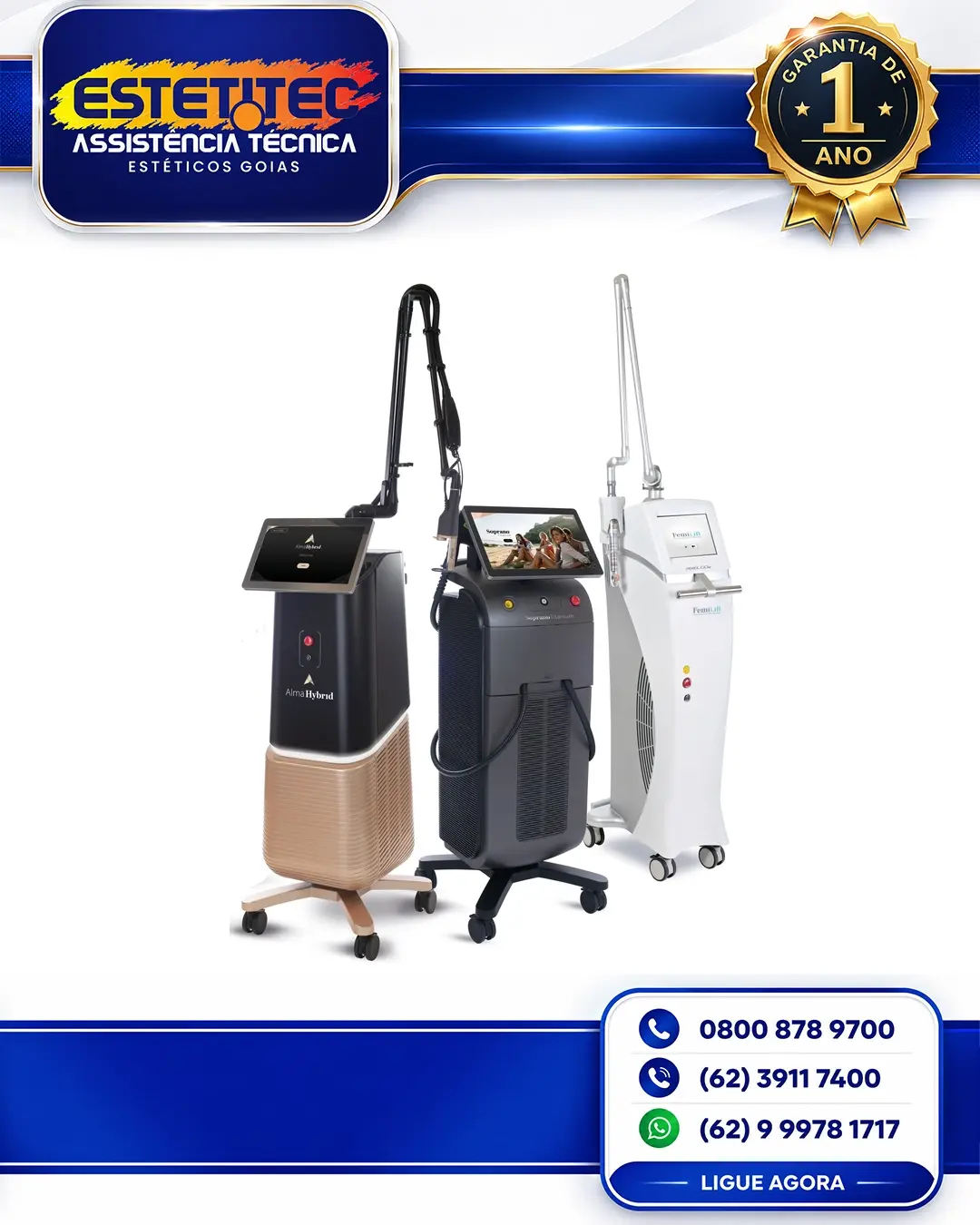 MANUTENÇÃO ALMA LASER LASERS RIO DE JANEIRO