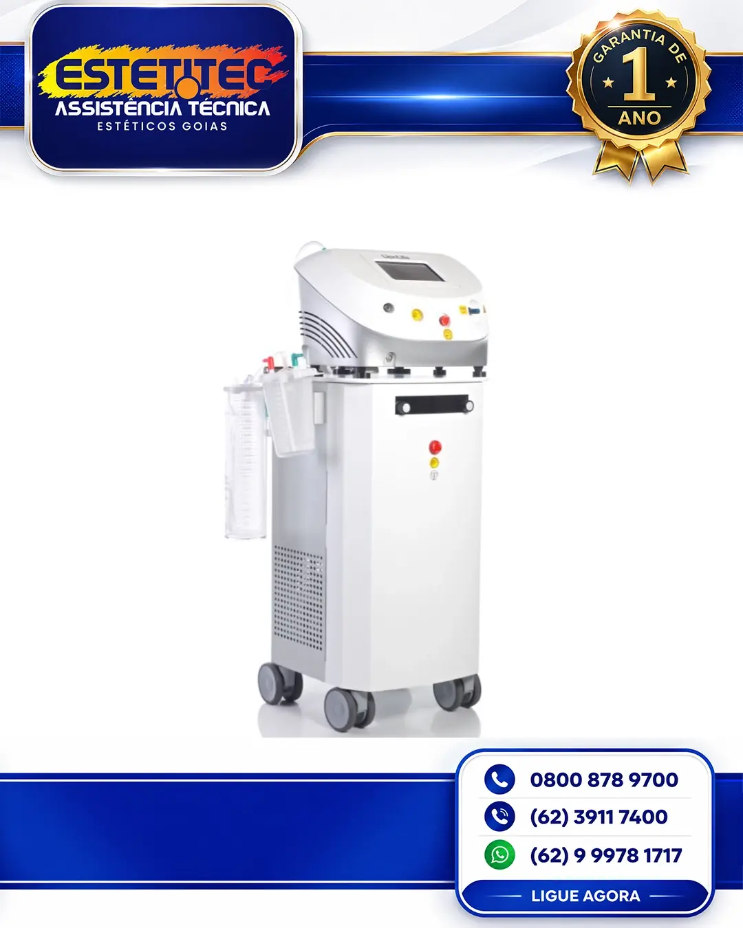 MANUTENÇÃO ALMA LASER LIPOLIFE SANTA CATARINA