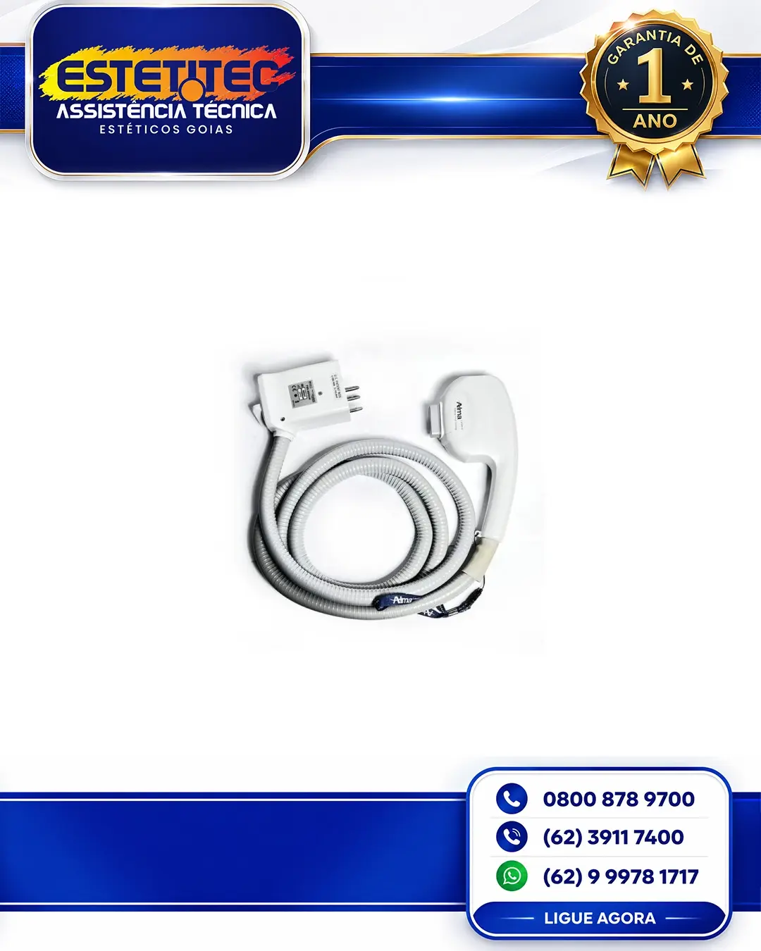 MANUTENÇÃO ALMA LASER SHR PRO BRASIL