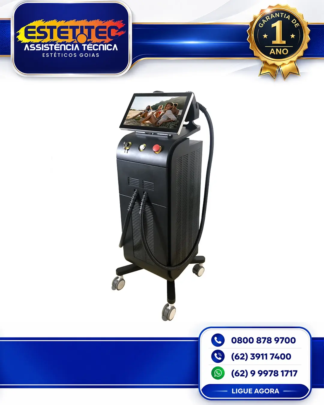MANUTENÇÃO ALMA LASER SOPRANO TITANIUM XL BRASÍLIA