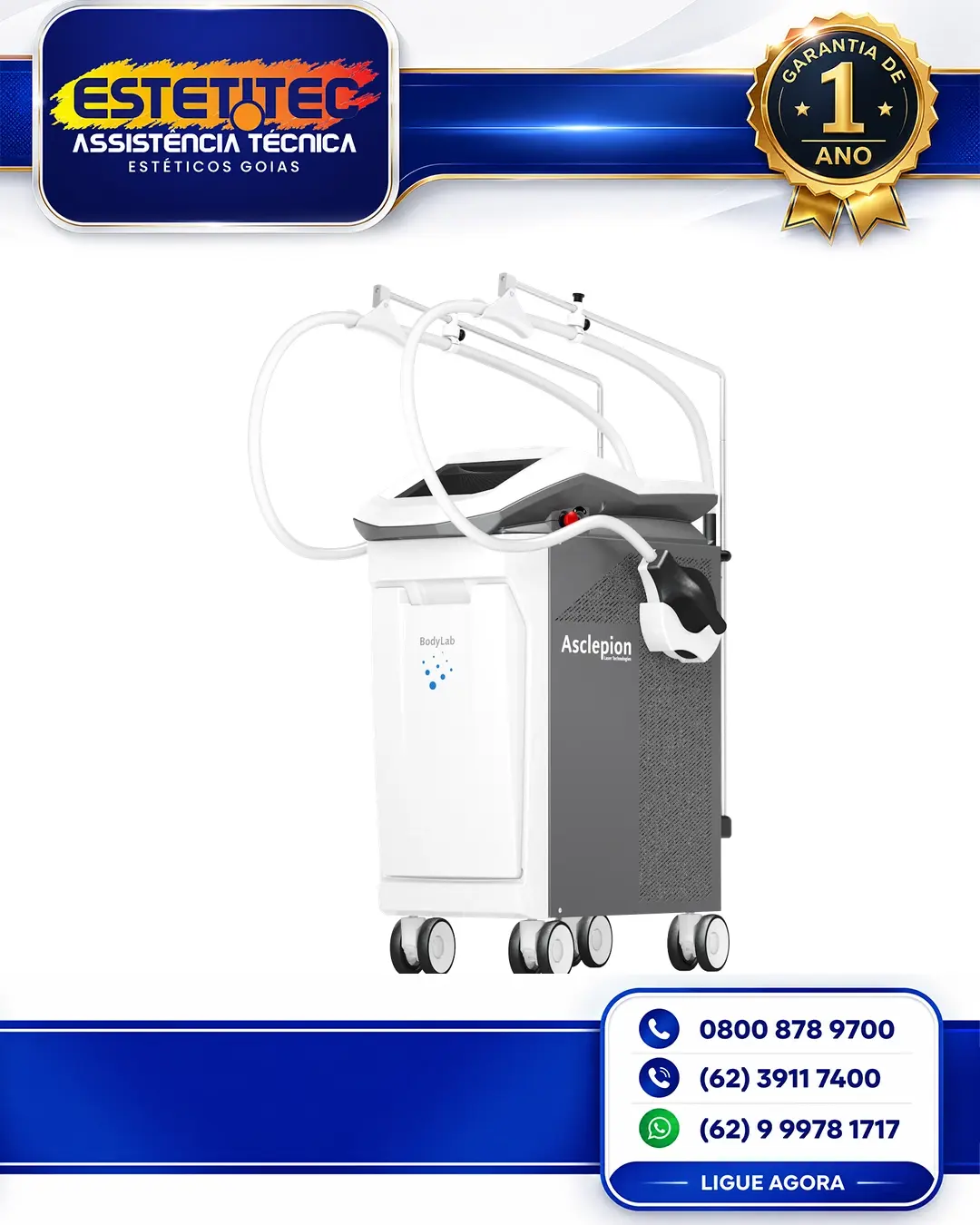 MANUTENÇÃO ASCLEPION BODYLAB GOIÁS