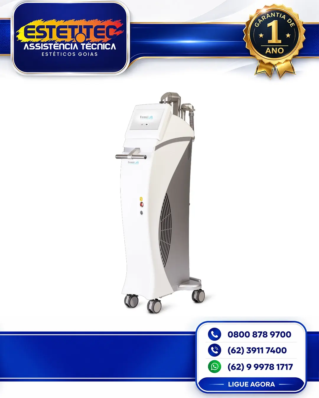 MANUTENÇÃO DE ALMA LASER FEMILIFT PORTO ALEGRE