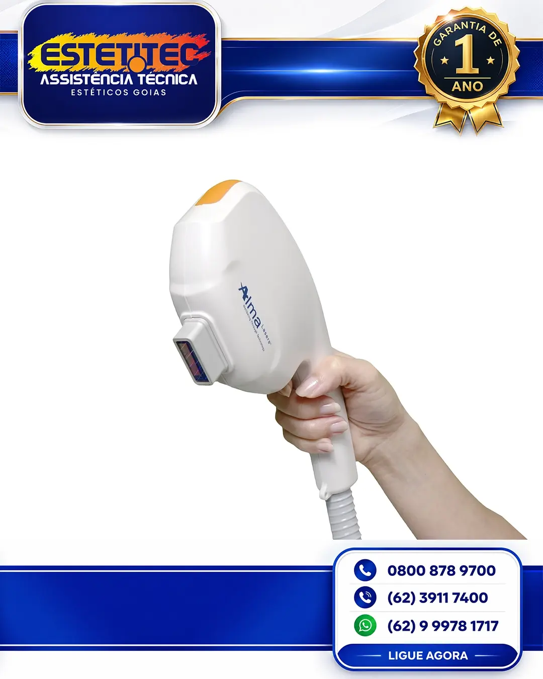 MANUTENÇÃO DE ALMA LASER HARMONY DYE SR PORTO ALEGRE