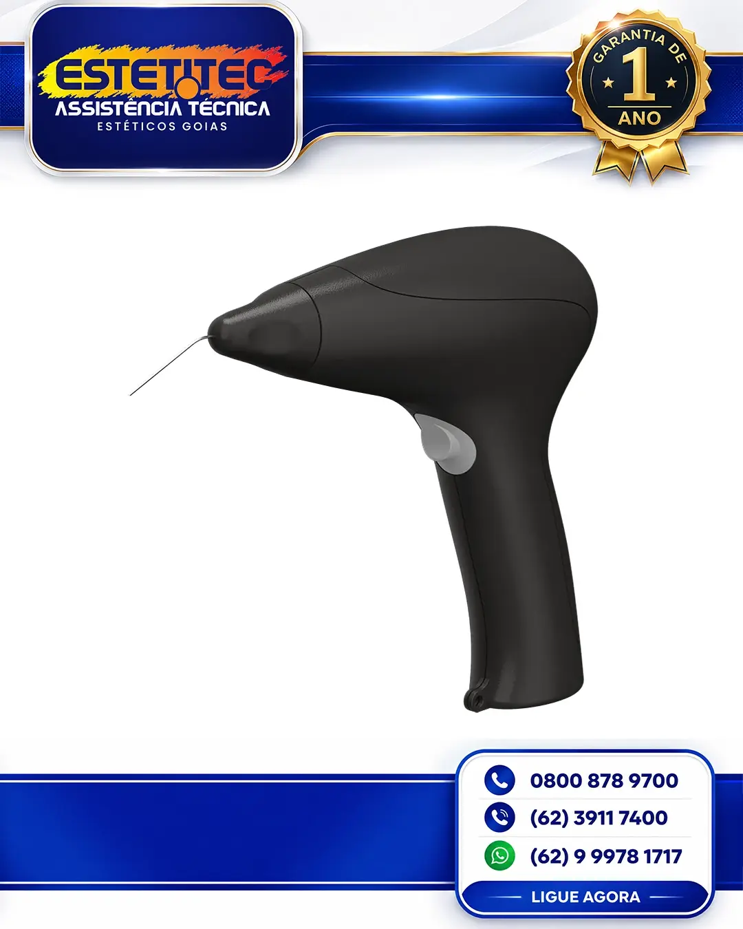 MANUTENÇÃO DE ALMA LASER OPUS COLIBRI GOIÂNIA