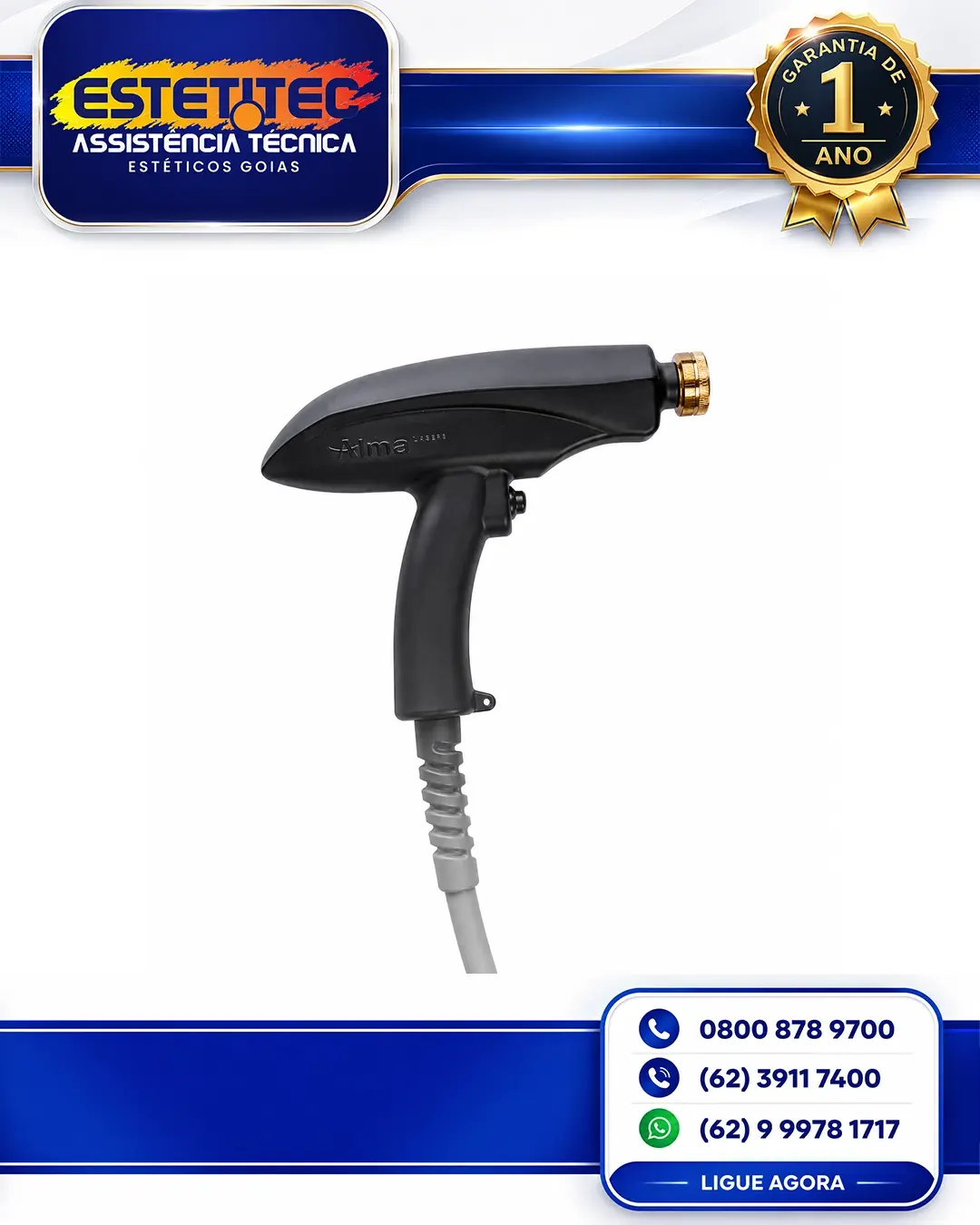 MANUTENÇÃO DE ALMA LASER OPUS UNIFACE FORTALEZA