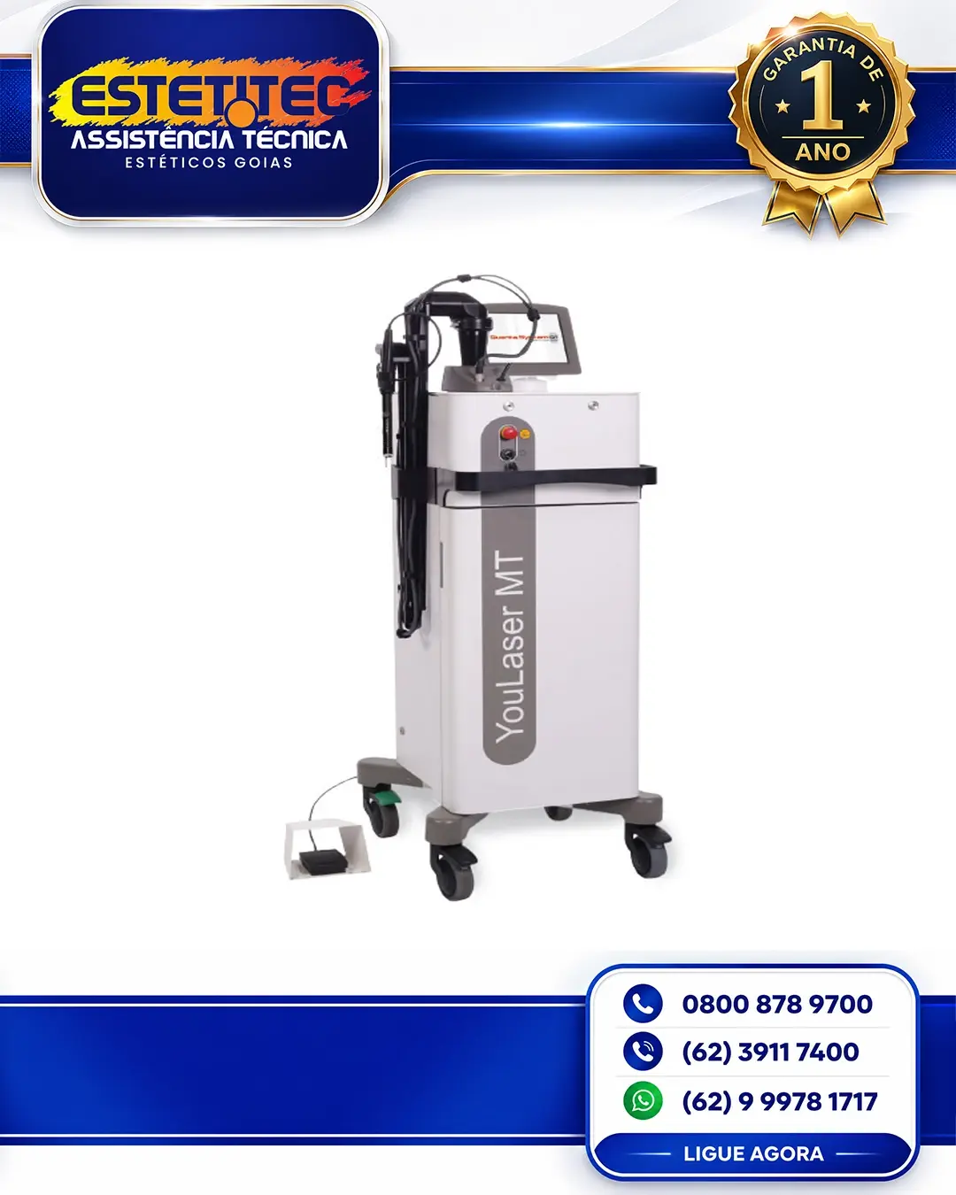 MANUTENÇÃO DE DEKA YOULASER MT RIO GRANDE DO SUL