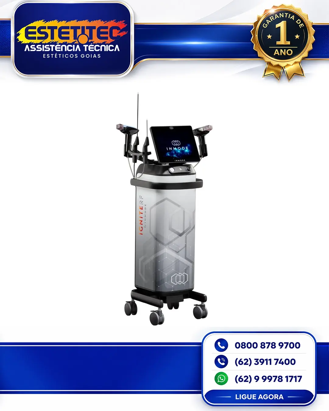 MANUTENÇÃO DE INMODE BODYTITE TURBO FORTALEZA