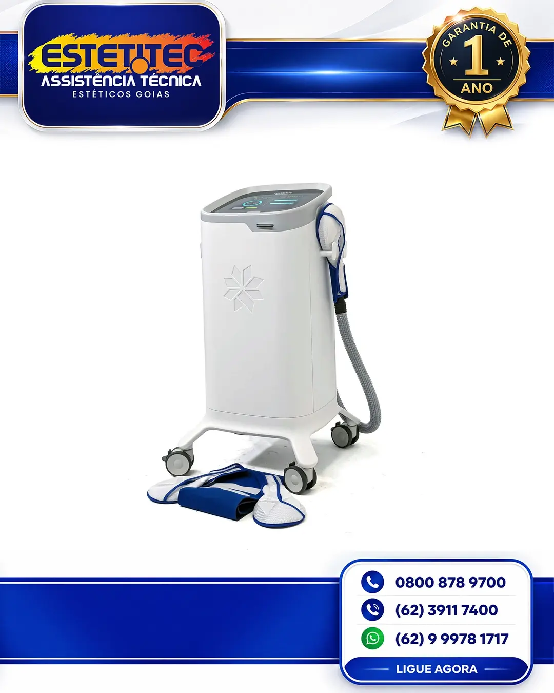 MANUTENÇÃO DE ZELTIQ COOLTONE BRASIL