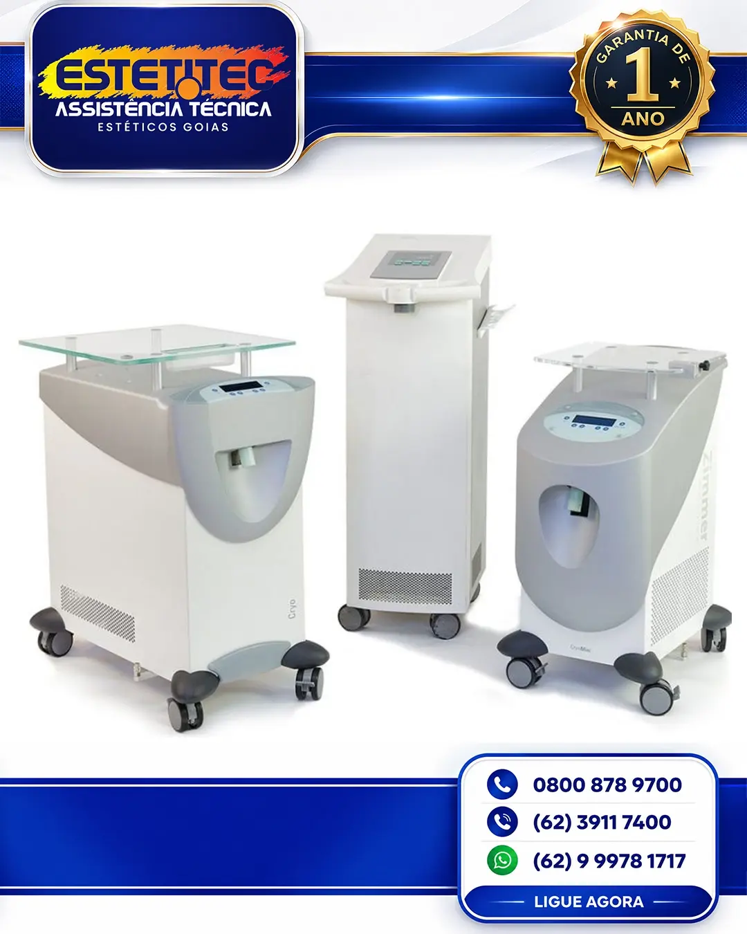 MANUTENÇÃO DE ZIMMER CRYO 5 CURITIBA