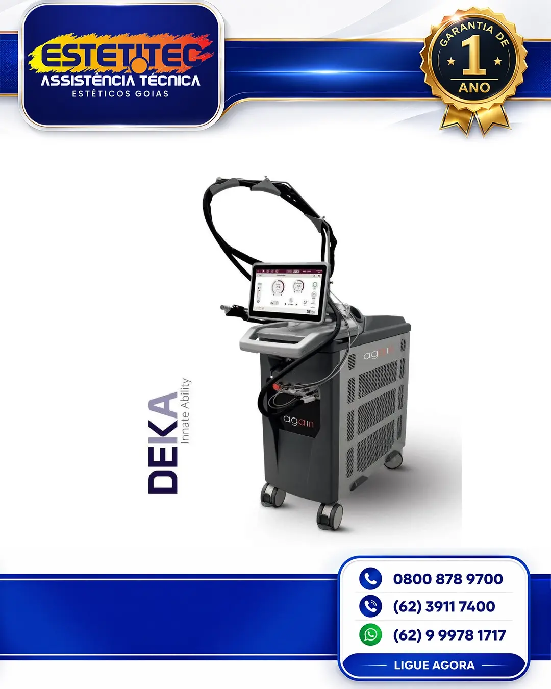 MANUTENÇÃO DEKA SYNCHRO REPLA Y BRASÍLIA