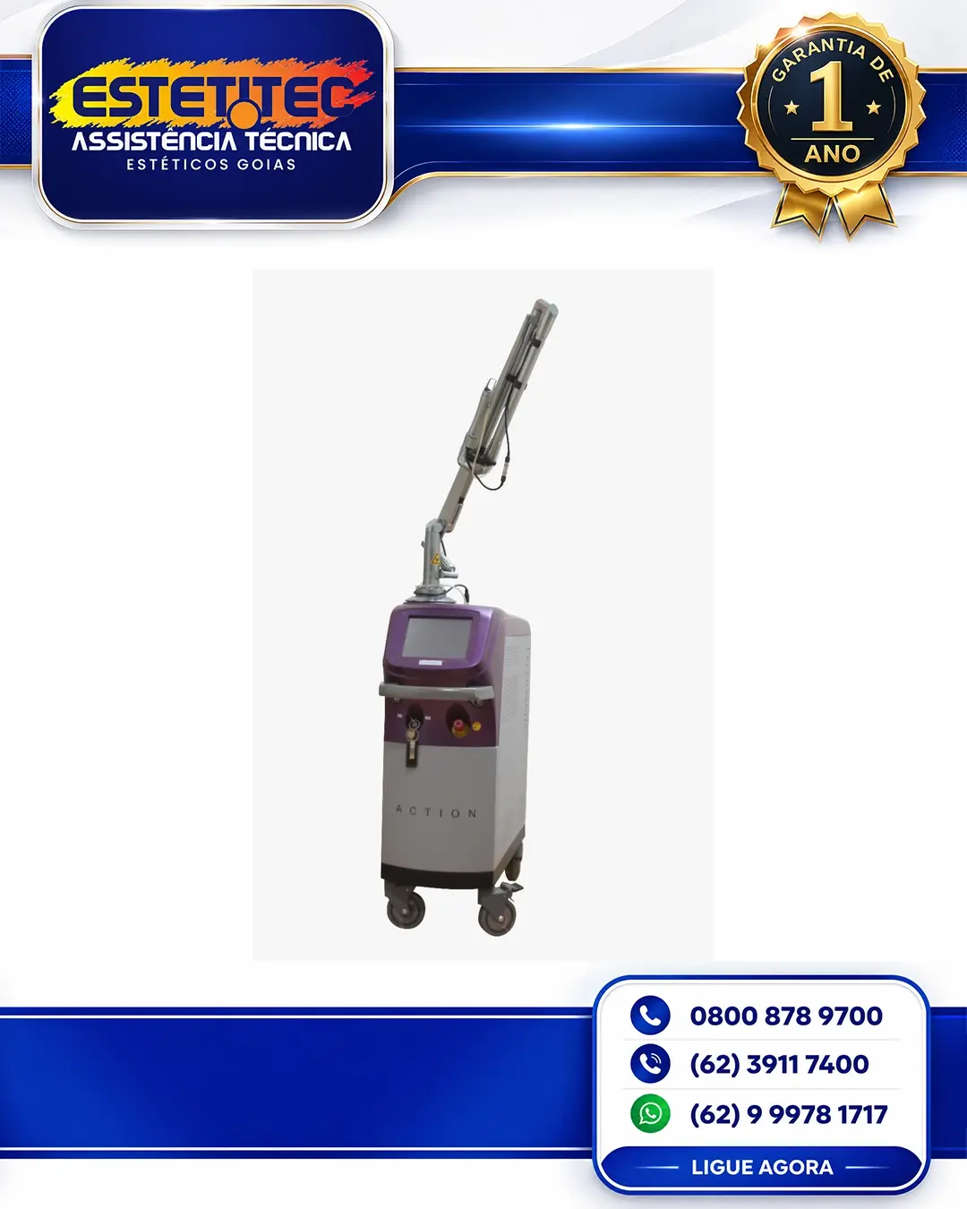 MANUTENÇÃO ESPECIALIZADA LUTRONIC ACTION II GOIÂNIA
