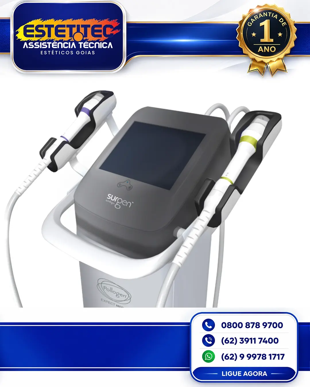 MANUTENÇÃO ESPECIALIZADA POLLOGEN SURGEN FLORIANÓPOLIS