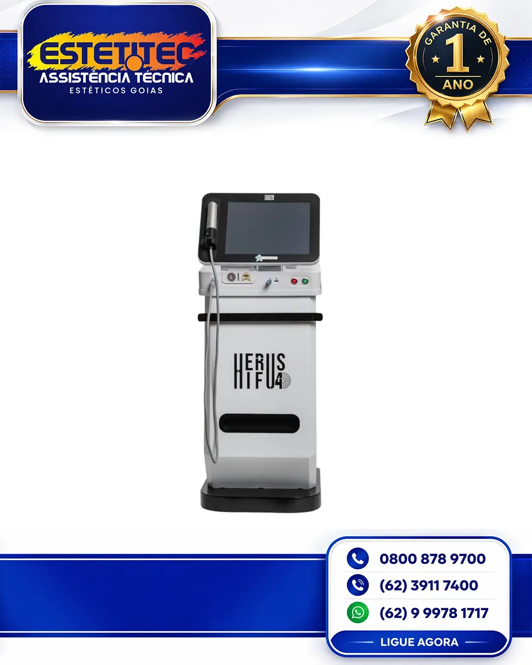 MANUTENÇÃO FISMATEK HERUS HIFU CURITIBA
