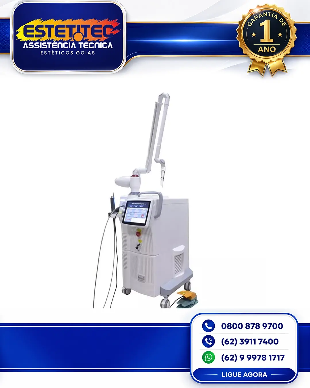 MANUTENÇÃO FOTONA ER YAG GOIÂNIA