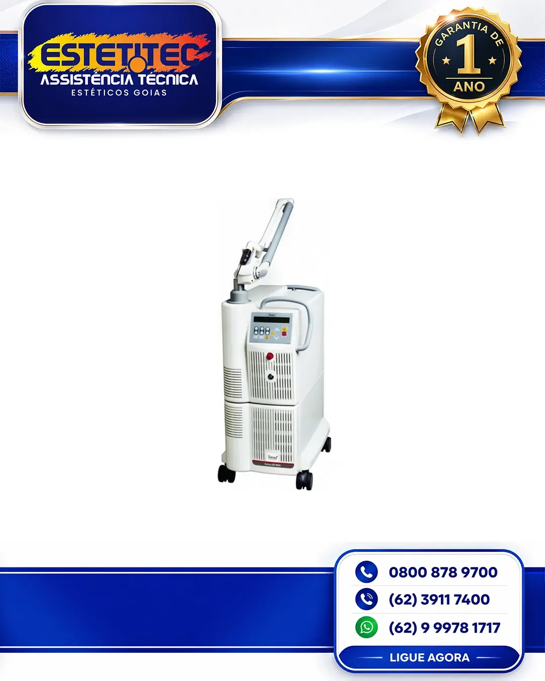 MANUTENÇÃO FOTONA QX MAX GOIÁS