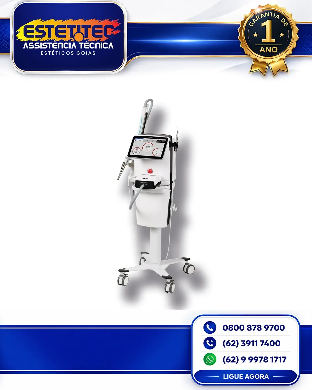 MANUTENÇÃO FOTONA SKYPULSE GOIÂNIA