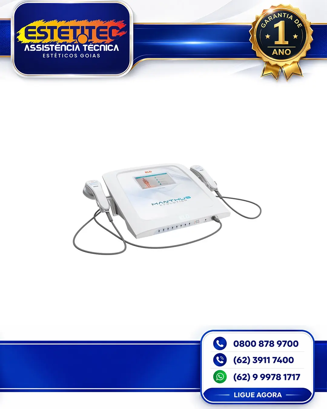 MANUTENÇÃO PREVENTIVA KLD MANTHUS EVOLUTION FLORIANÓPOLIS
