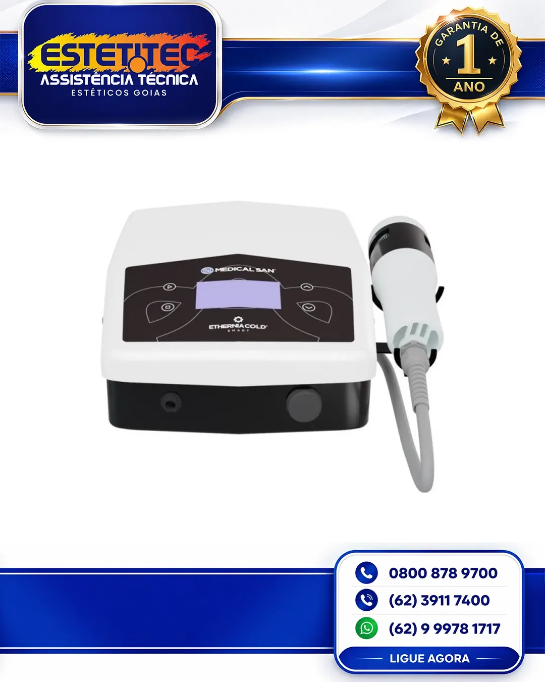 MANUTENÇÃO PREVENTIVA MEDICAL SAN ETHERNIA COLD TEKAH SANTA CATARINA