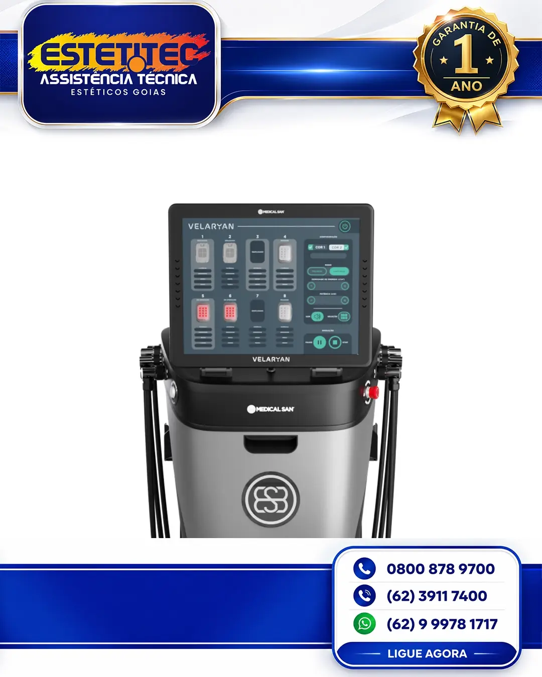 MANUTENÇÃO PREVENTIVA MEDICAL SAN VELARYAN SANTA CATARINA