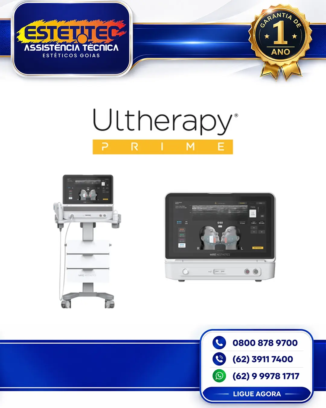 MANUTENÇÃO PREVENTIVA MERZ AESTHETICS ULTHERA FORTALEZA