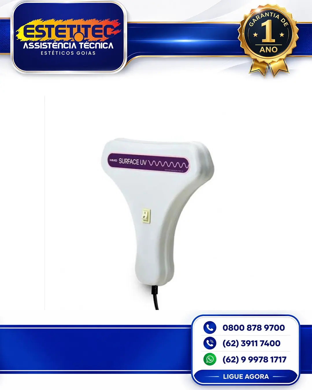 MANUTENÇÃO PREVENTIVA MMO SURFACE UV PORTO ALEGRE